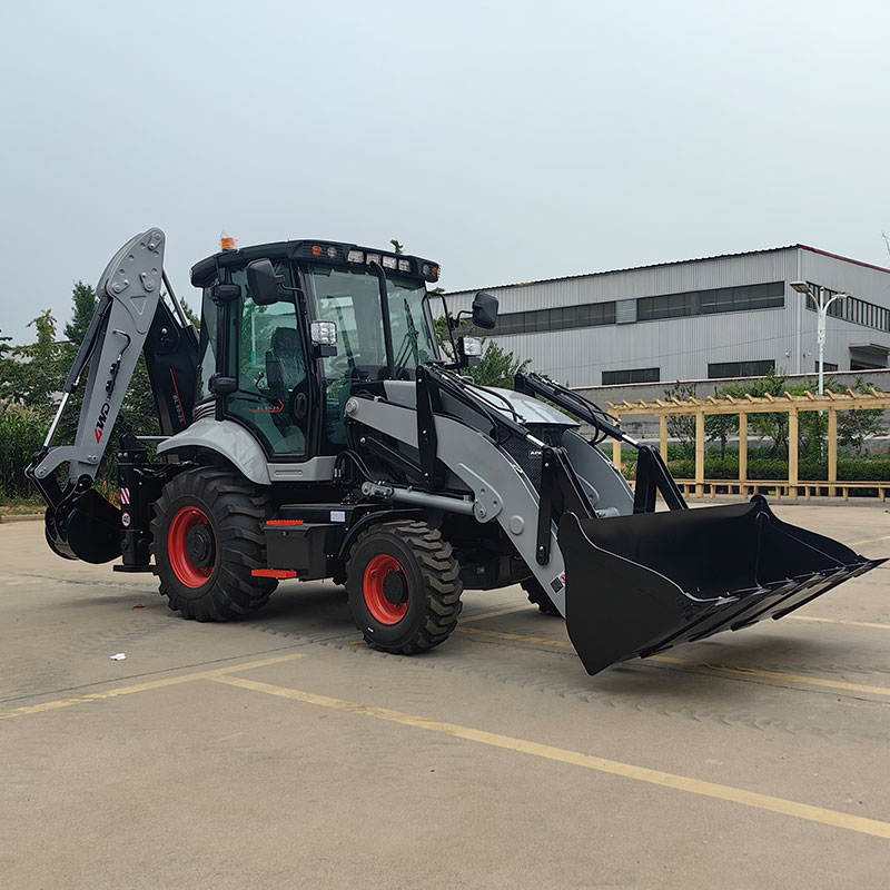 Tractor With Loader And Backhoe For Sale