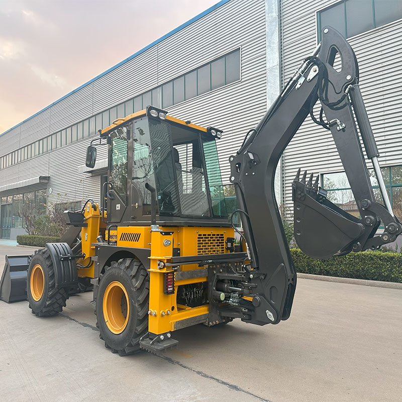 آلة جرافة خلفية