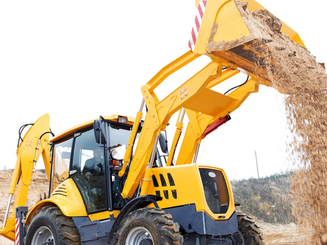 لودر حفار خلفي 4x4 للبيع