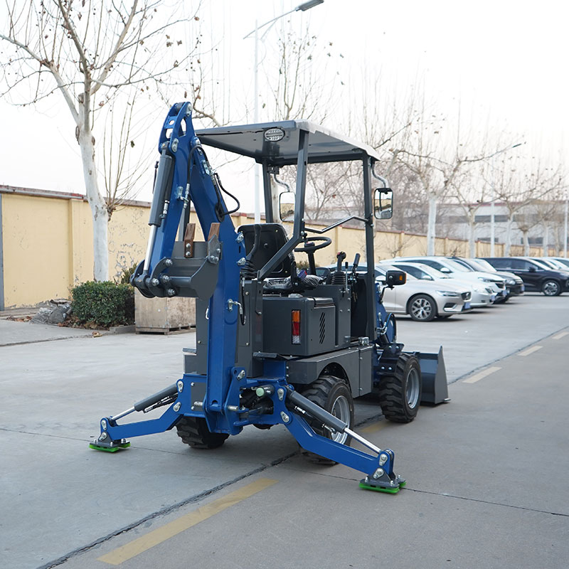Tractor With Loader And Backhoe For Sale