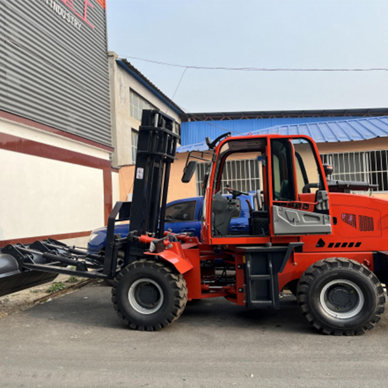 Small Rough Terrain Forklift For Sale