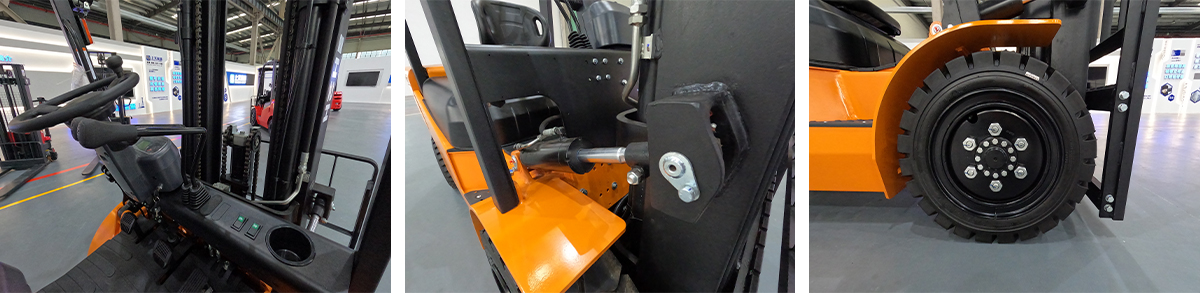 Carretilla elevadora contrapesada eléctrica Carretilla elevadora contrapesada eléctrica